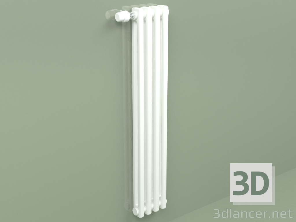 3D modeli Radyatör Delta Laserline (DL2, H 1065 mm, RAL - 9016) - önizleme