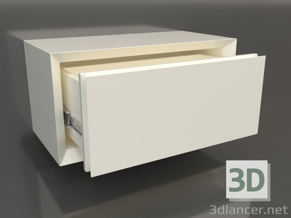 Modelo 3d Armário TM 011 (aberto) (400x200x200, cor plástica branca) - preview