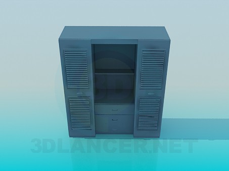 modèle 3D Armoire - preview