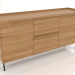 3d model Large chest of drawers 1600 mm (natural oak) - preview