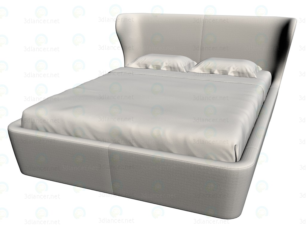 3d model Bed LP153 - preview