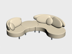 Canapé modulaire Schengen (II-variante)