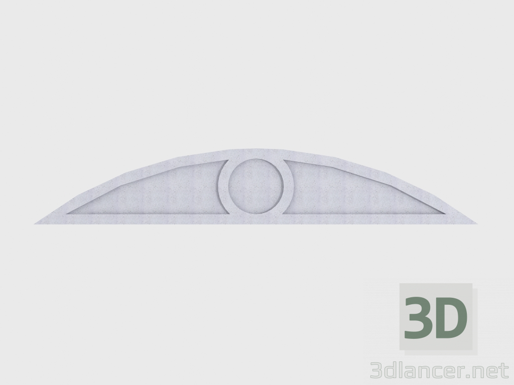 3D Modell Tympanon (OT35LA) - Vorschau