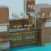 Modelo 3d Brasserie - preview