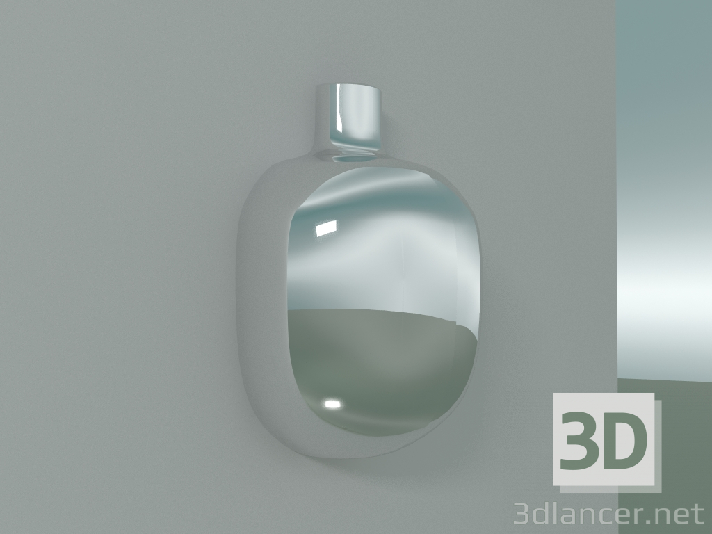 3d model Chic Fifty Vase (Platinum) - preview