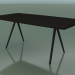 3D Modell Seifenförmiger Tisch 5432 (H 74 - 90x180 cm, Beine 150 °, furniert L21 wenge, V44) - Vorschau