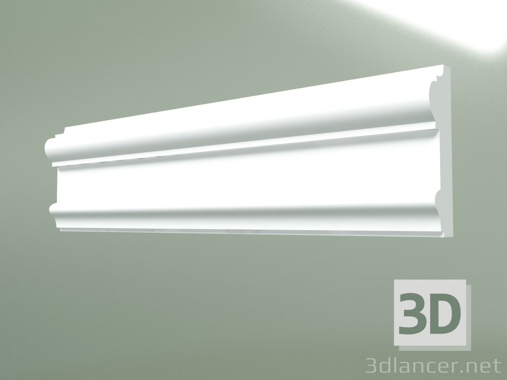 3d model Gypsum molding MT085 - preview