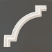 3d model Gypsum corner element DELH 009 4 (241x241) - preview