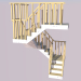 3d model Stairs - preview