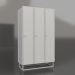 modello 3D Armadio spogliatoio a sezione singola LK-410 SHGS-1 - anteprima modello 3D Armadio spogliatoio a sezione singola LK-410 SHGS-1 - anteprima