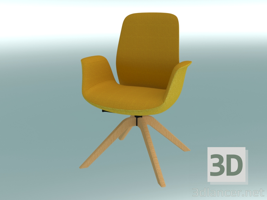 modello 3D Poltrona (20HW) - anteprima