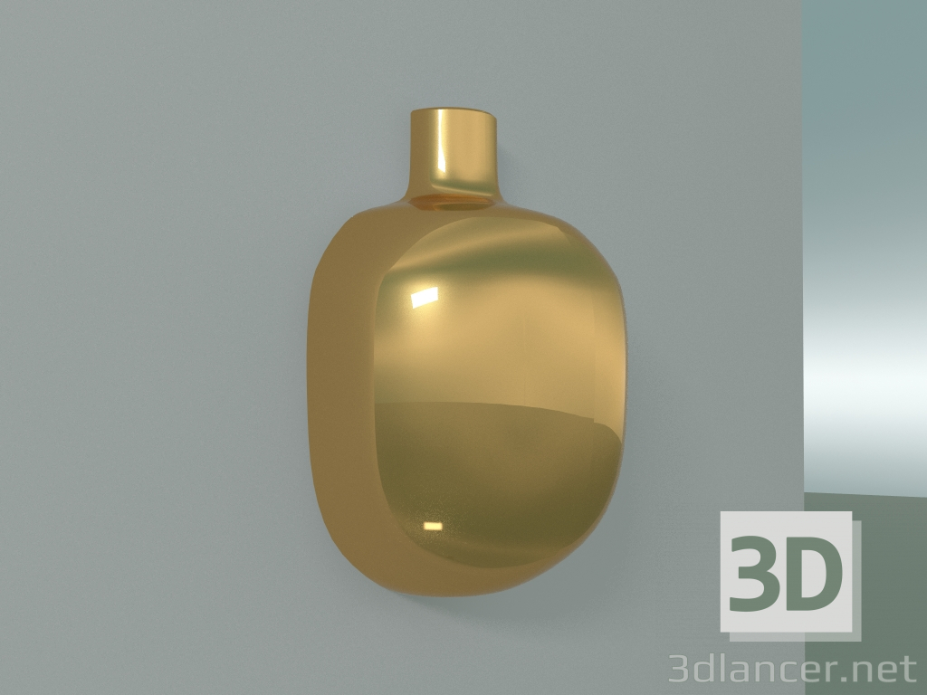 modello 3D Vase Chic Fifty (Oro) - anteprima