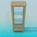 3d model Cupboard for souvenirs - preview