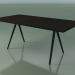 modèle 3D Table rectangulaire 5432 (H 74 - 90x180 cm, pieds 150 °, plaqué L21 wengé, V44) - preview