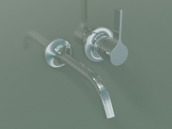 Wall-mounted single-lever mixer for washbasin (36 812 809-000010)