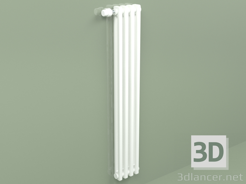 3d model Radiator Delta Laserline (DL2, H 1200 mm, RAL - 9016) - preview