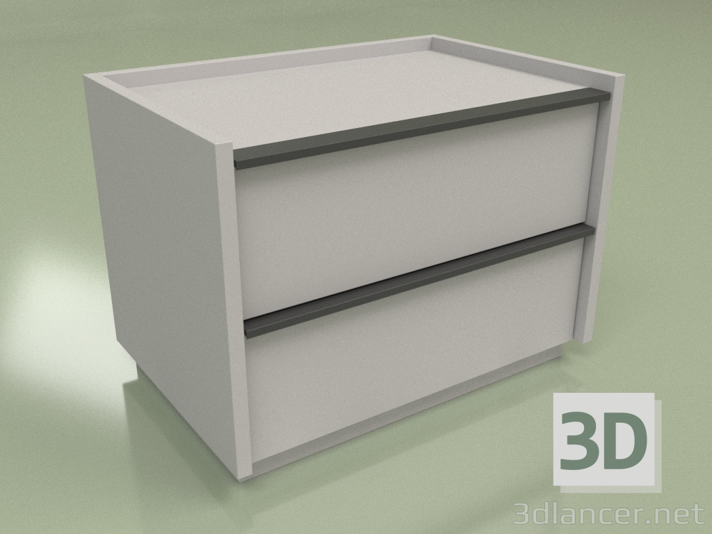 Modelo 3d Mesa de cabeceira Verona NS (3) - preview