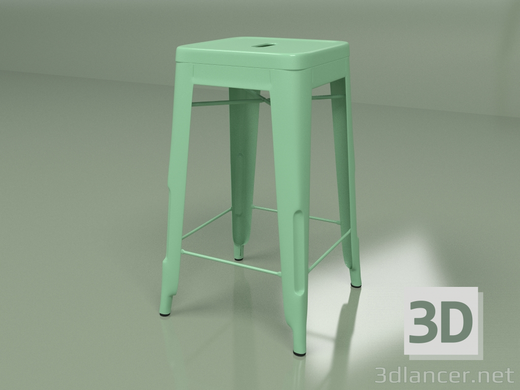 3d model Silla semi-bar Marais Color 2 (verde claro) - vista previa