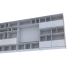 3d Cadira LINE 108 BOOKSHELF model buy - render