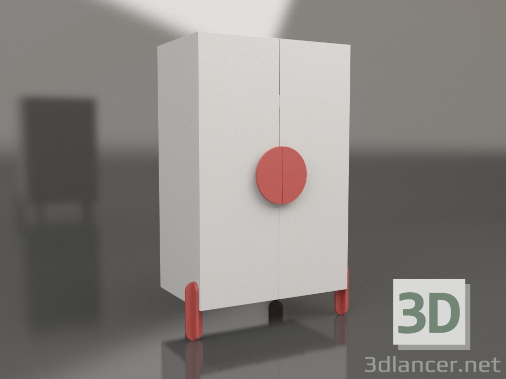 3d model Wardrobe W2 size M - preview