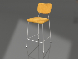 Tabouret semi-bar Benson 64,5 cm (Ocre)