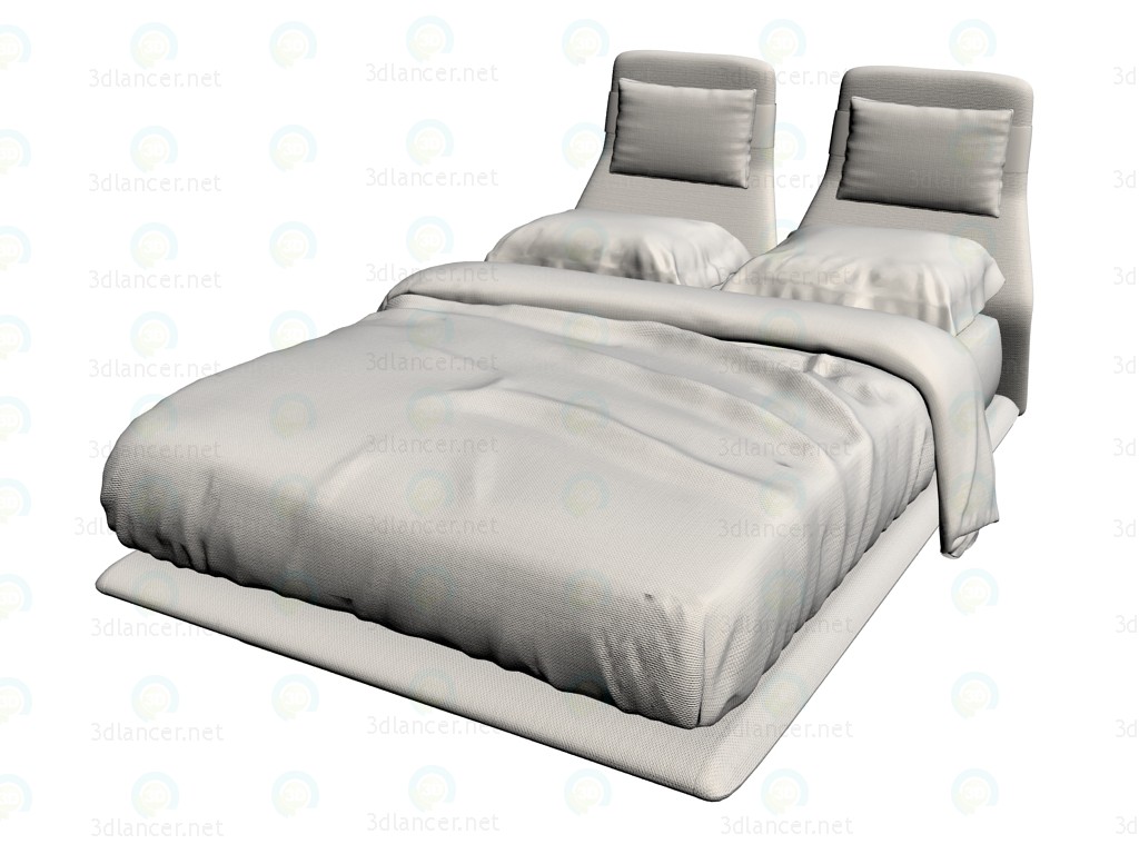 Modelo 3d Cama LLA160L - preview