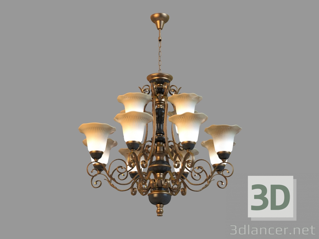 3d model Chandelier 254016712 - preview