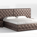 3d Madeira Bed model buy - render