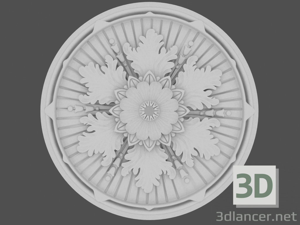 3D Modell Deckenauslass R315 - Vorschau