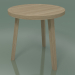 modèle 3D Table d'appoint (42, Rovere Sbiancato) - preview