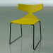 3d model Silla apilable 3702 (en trineo, amarillo, V39) - vista previa