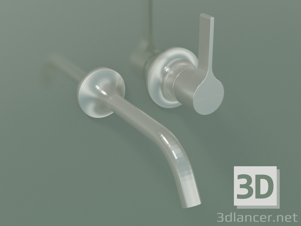 modello 3D Miscelatore monocomando lavabo per lavabo (36812809-060010) - anteprima