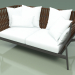 3D Modell Sofa 102 (Gürtel Braun) - Vorschau