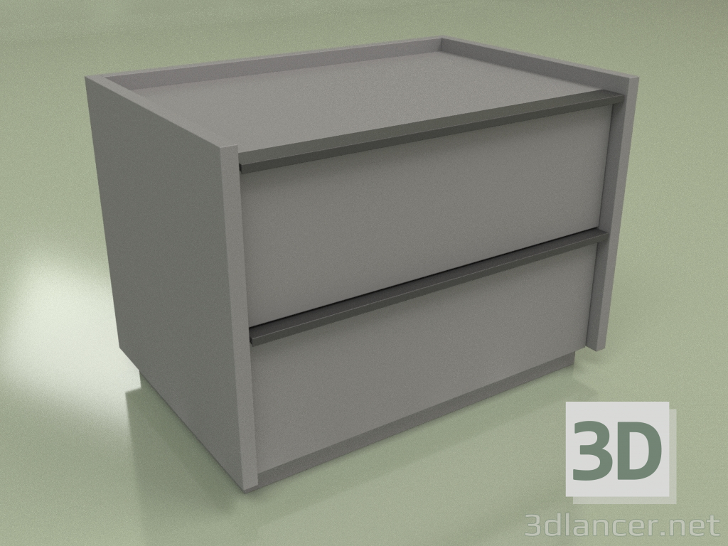 Modelo 3d Mesa de cabeceira Verona NS (4) - preview