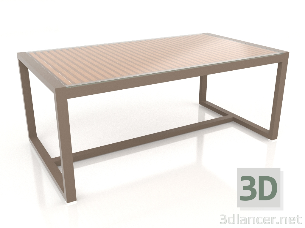 Modelo 3d Mesa de jantar com tampo de vidro 179 (Bronze) - preview