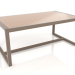 3d model Mesa de comedor con tapa de cristal 179 (Bronce) - vista previa