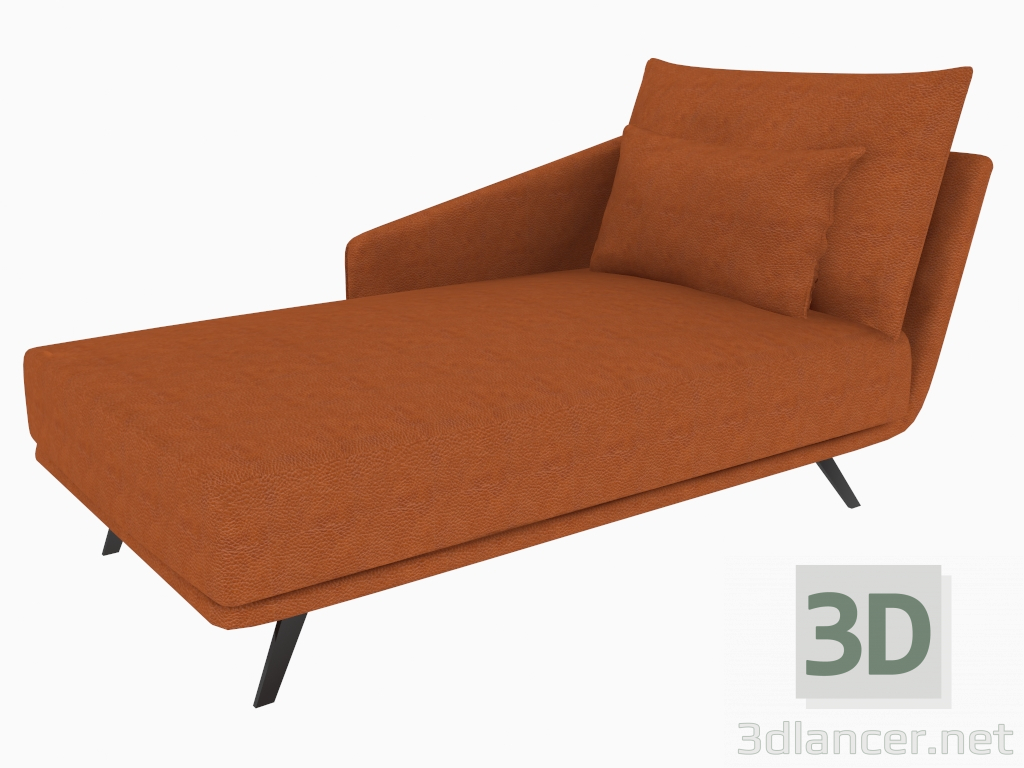 3D modeli Şezlong (HC HI) - önizleme