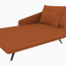 3D Modell Chaiselongue (HC HI) - Vorschau