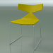 3d model Stackable chair 3702 (on a sled, Yellow, CRO) - preview