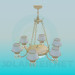 3d model Chandelier - preview