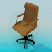 3d model Chair on casters - preview