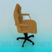 3d model Chair on casters - preview