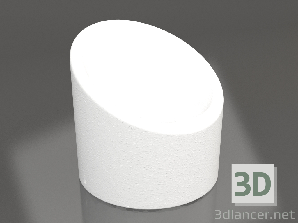 modèle 3D Fauteuil (Blanc) - preview