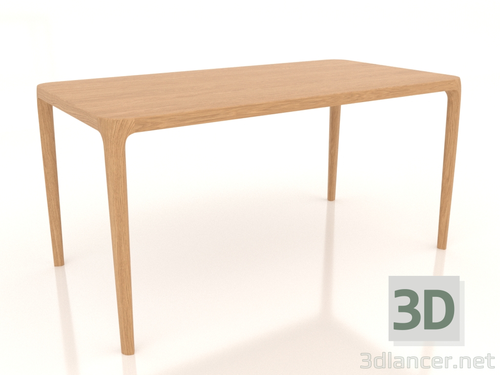 3d модель Стол обеденный Касаури 1500х800 мм (Oak natural) – превью