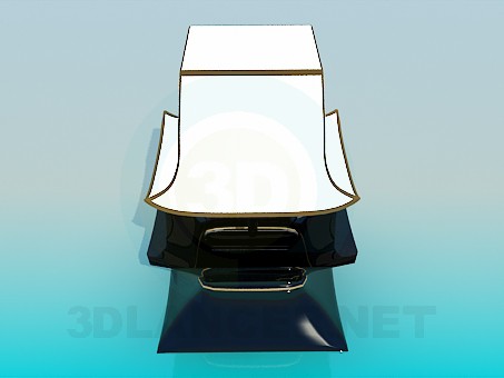 3D Modell Tisch-Lampe - Vorschau