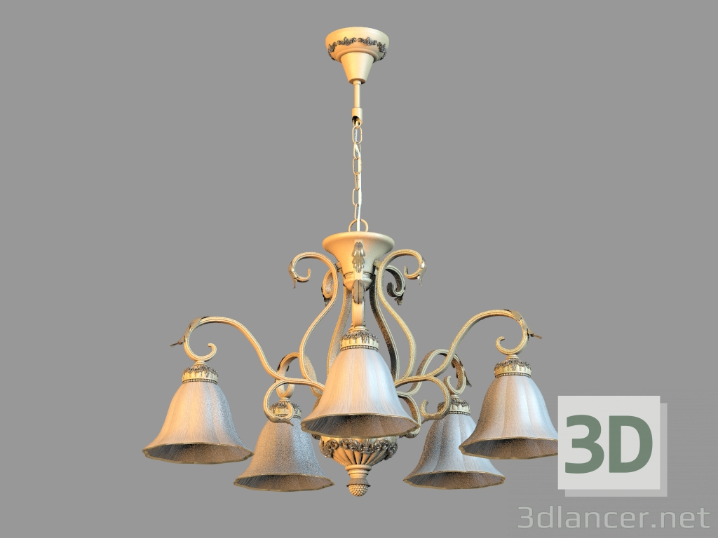 3D Modell Kronleuchter 254019205 - Vorschau