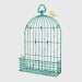 3D modeli Fotoğraf Çerçevesi METAL BIRDCAGE CARD - önizleme