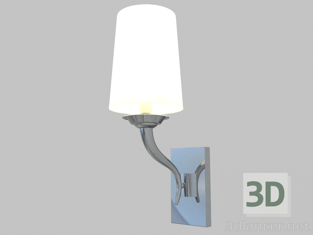 3D Modell Wandlampe (7501A) - Vorschau