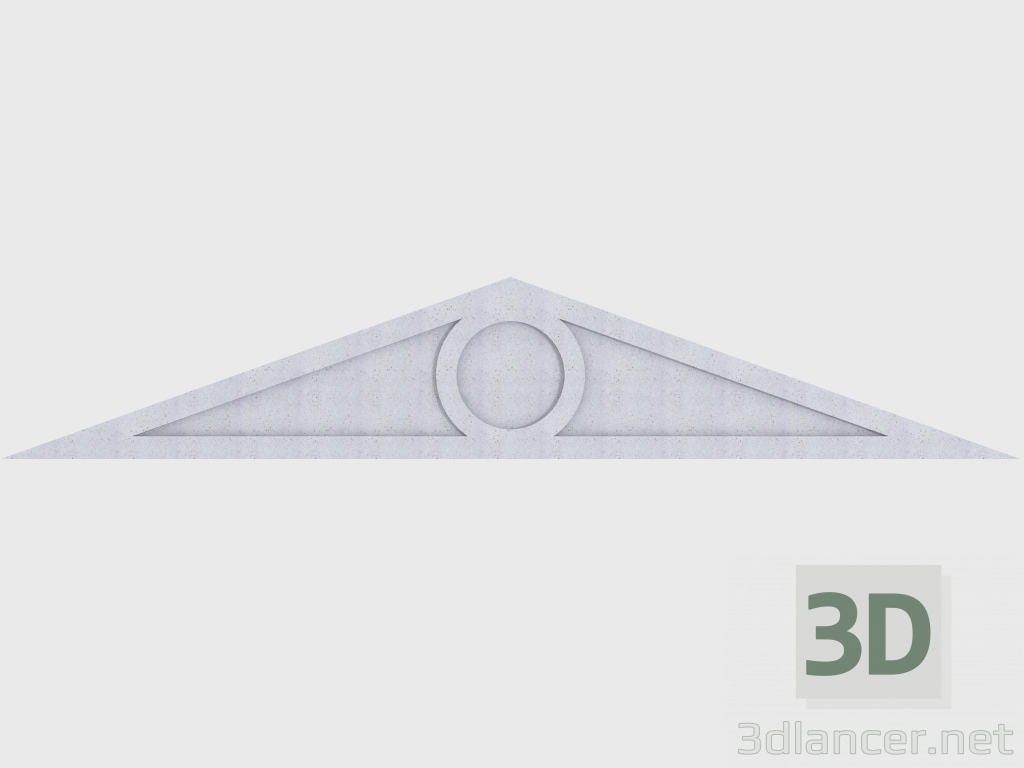 3d model Tympanum (OT224D) - preview