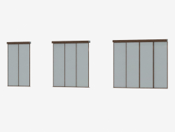 Interroom partition of A5 (bronza SSS silver)